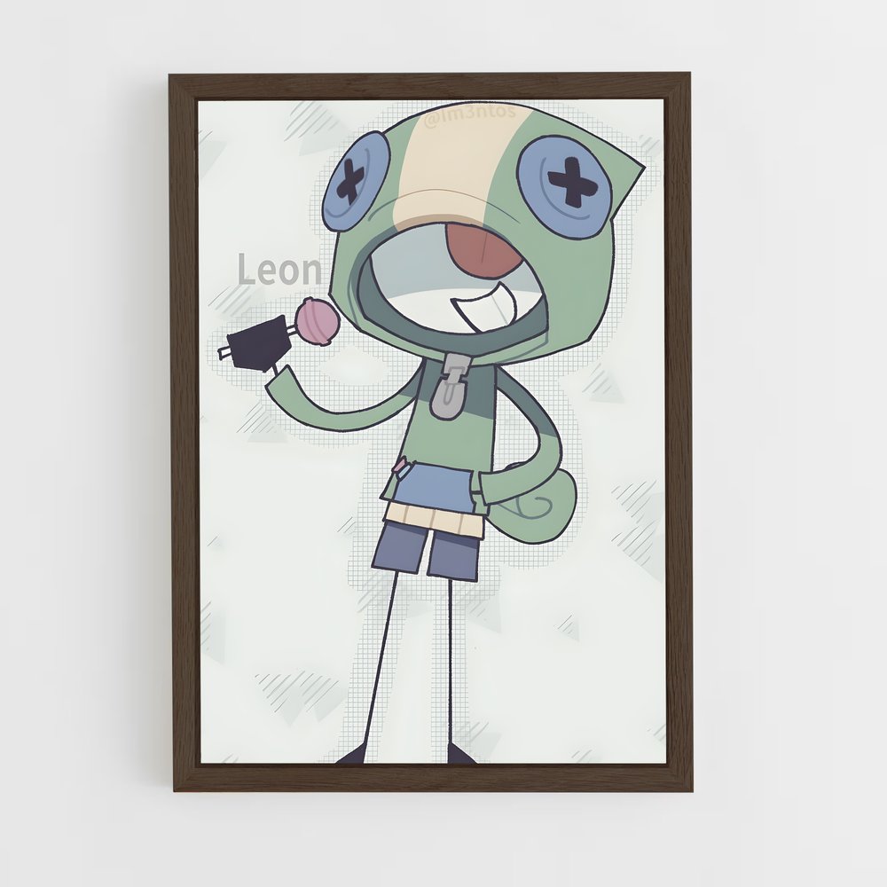 Poster Leon l'Aventurier – affiche Brawl Star (vue 5)